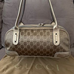 Gold Gucci Princy Boston Bag